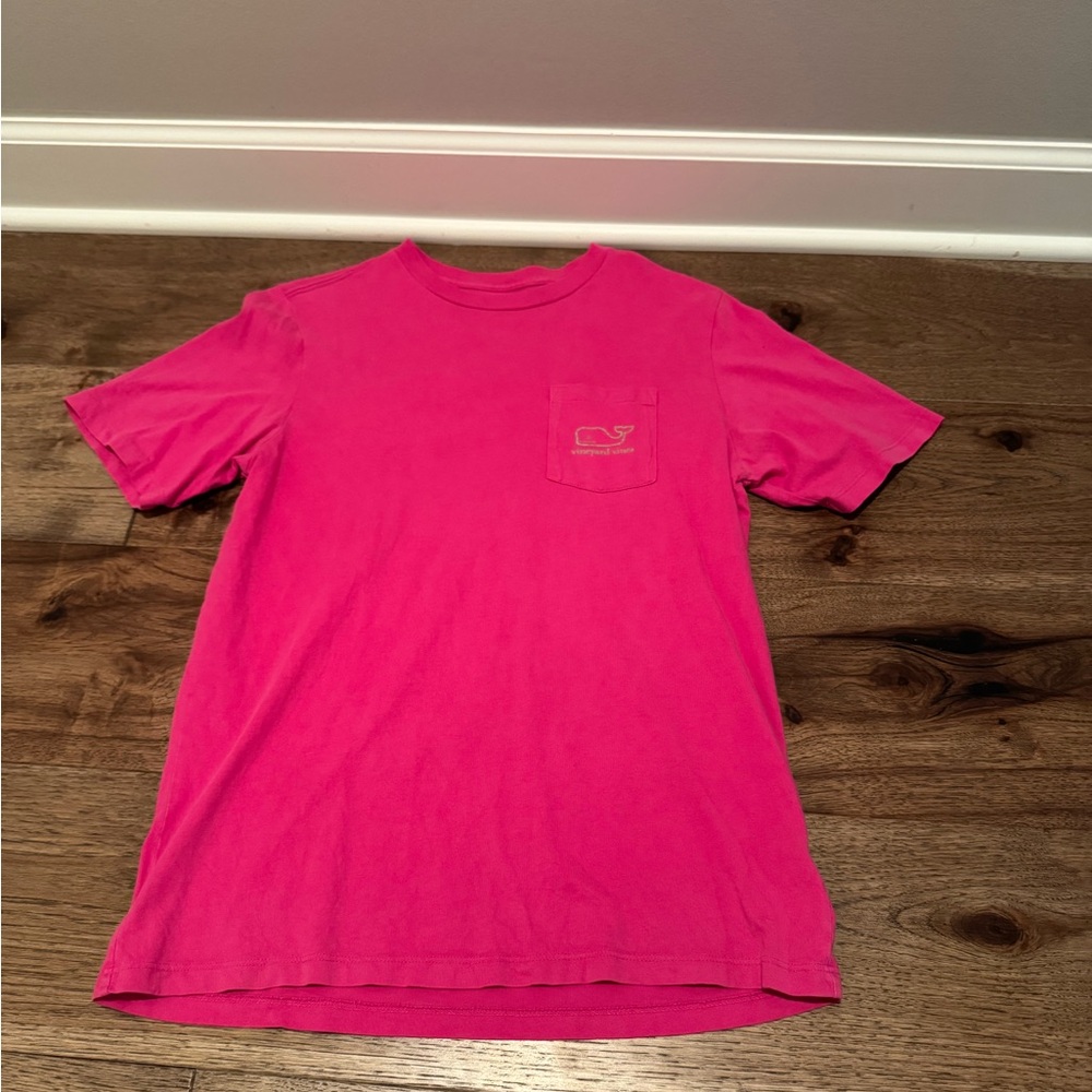 Vineyard Vines Pink Short Sleeve Tee